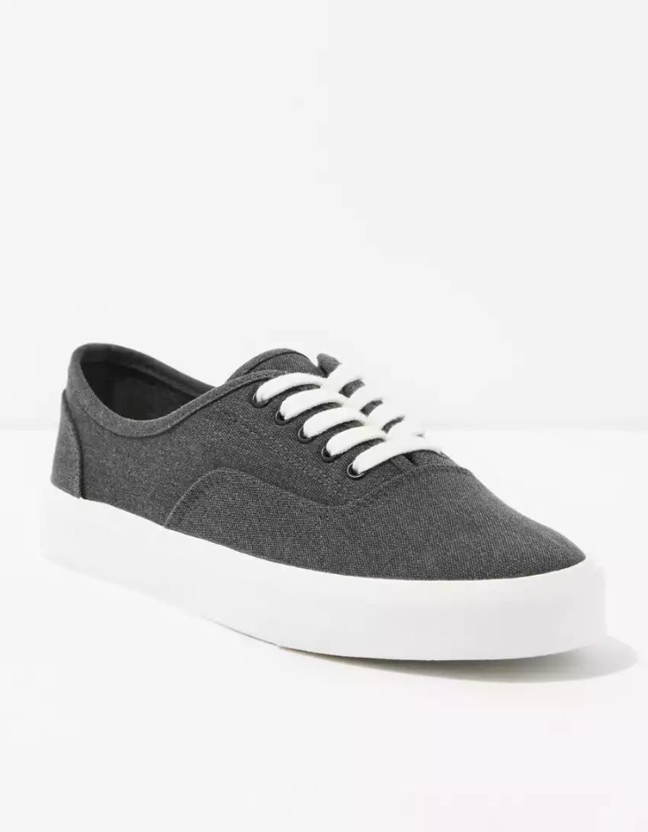 Baskets American Eagle AE Classiche Tela Noir Homme | GGV-14411960